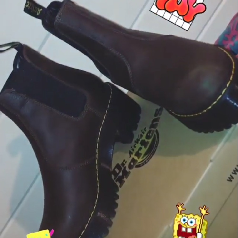 Dr. Martens Platform Boots Size 9